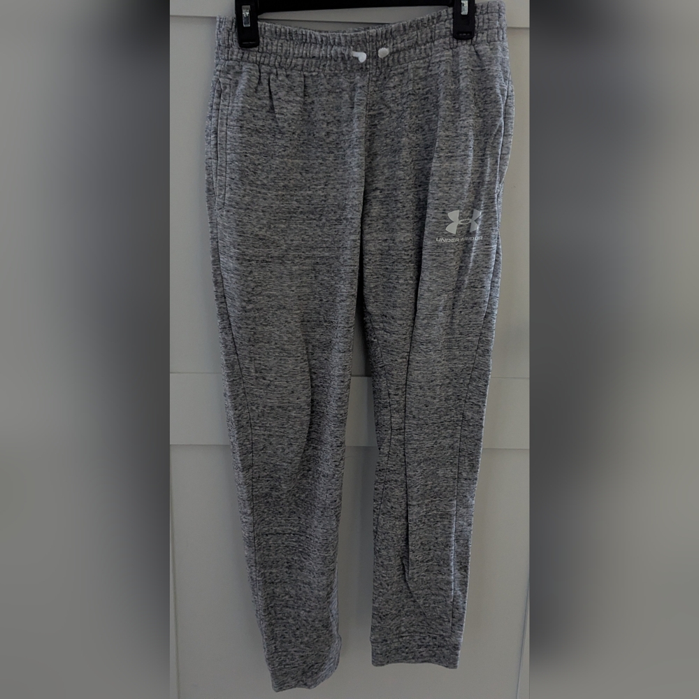 Under Armour Men's Gray Jogger/Sweat Pants, Size Medium